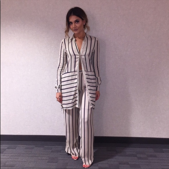 Y.A.S. Two Piece Set Twosie Co-ord Set Pant Shirt Set - Picture 6 of 6